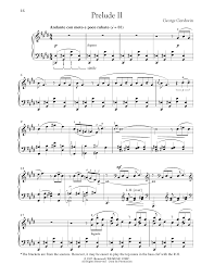 Rubato is an expressive shaping of music that is a part of phrasing. Prelude Ii Andante Con Moto E Poco Rubato Sheet Music George Gershwin Piano Solo
