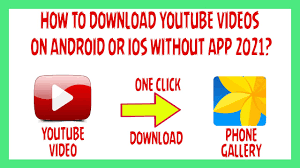 If you like to watch youtube videos offline, there are several good downloaders out there to help you out. How To Download Youtube Videos On Android Or Ios Without App 2021 Youtube