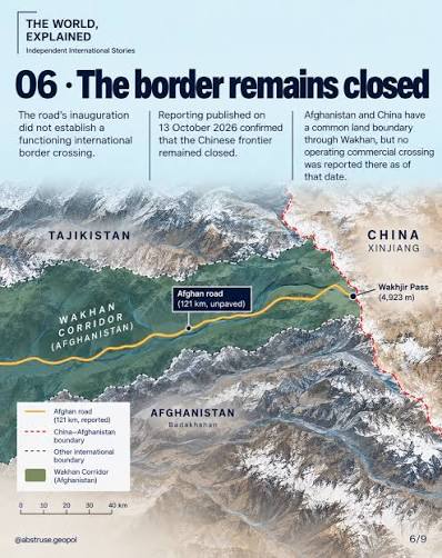 India monitoring development of China's new Wakhan corridor route? China's construction of a new transit road through Afghanistan's Wakhan Corridor is set to alter regional geopolitics, providing Beij