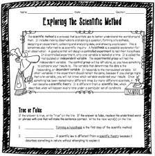 Exploring The Scientific Method Worksheet Scientific Method Worksheet Scientific Method Scientific Method Lesson