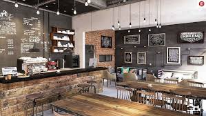 Propelled By The Comfortable Feel Of Cafes We Outlined And Assembled Our Own Particular Huge Coffee Shop Design Coffee Shop Interior Design Rustic Coffee Shop