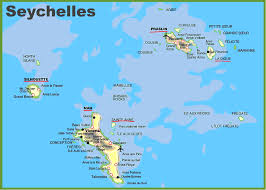 Seychelles lies between approximately 4ºs and 10ºs and 46ºe and 54ºe. Seychellen Karte Thobareisen