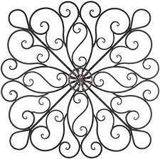 Our line of country wrought iron chandeliers is handcrafted in america with great attention to detail. Amazon Com Wrought Iron 36 Inch Scrolled Wall Decor Home Kitchen