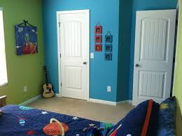 The most common boys room painting material is paper. Blue Green Boys Bedroom Walls Boys S Bedroom Painted Two Walls Green And The Other As Well As The Green Boys Room Boys Bedroom Green Boys Room Blue