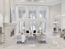 A deeply cased opening draws one into the wainscot paneled dining room that is highlighted by hand painted scenic wallpaper and a barrel vaulted ceiling. Majestic All White Luxury Living Room Decor White Living Room Decor Luxury Living Room Decor Classy Living Room