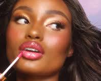 Image of applying lipstick makeup