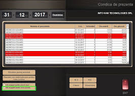 În ceea ce privește fișa de. Time Recorder Generarea Orelor De Sosire Si Plecare Pentru Unitatile Unde Se Lucreaza In Mai Multe Schimburi Info Kam Red Room