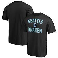 Seattle kraken distressed imprint '47 headline hood. Fanatics Seattle Kraken Victory Arch Nhl T Shirt Fansmania Eu