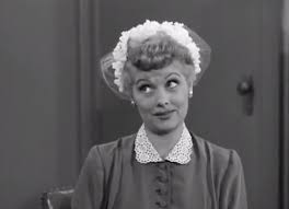 Laughing is the only outcome in this quiz. I Love Lucy S01 E32 Lucy Gets Ricky On The Radio Wtf Lucy