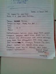 Check spelling or type a new query. Tuliskan Contoh Surat Izin Tidak Masuk Sekolah Karena Ada Urusan Keluarga Brainly Co Id