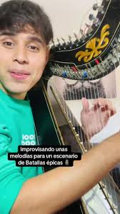 Mi imaginación empezó a valor de una manera legendaria 🗿🚬 #arpa  #instrumentosrandom #melodias