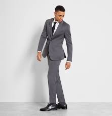 Grey Suit Gray Groomsmen Suits Groom Suit Grey Gray Suit