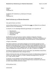 Eine medizinische schweigepflichtsentbindung entbindet ärzte von ihrer pflicht, gegenüber dritten zu schweigen. Musterbrief Zur Anforderung Von Patientenunterlagen Upd