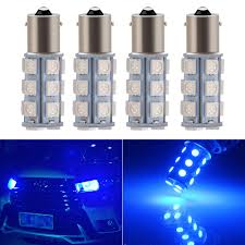 Amazon Com Everbright Blue 1156 Led Bulb Ba15s 1141 1073 7506 Base Led Replacement Bulb For Rv Camper Suv Mpv Car Turn Signal Bulb Brake Light Bulb Backup Light Lamp 18smd 5050chips Dc 12v