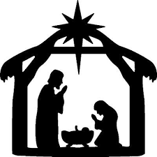 creche de noel silhouette recherche google christmas nativity scene christmas jesus silhouette christmas