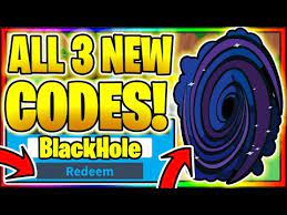 Once you have written it, if the code is correct, you will receive your reward in a short time. Black Hole Simulator Codes Roblox April 2021 Mejoress