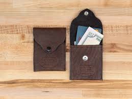 Get business card holders at zazzle. Leather Business Card Holder Mens Womens Buffalo Billfold Company