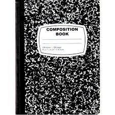 Black And White Primary Composition Book Black Marble Composition Notebook100 Sheets9 75 X 7 25 Standard Weight Hard Cover And Back Cover Stocksewn Cen Composition Notebook Composition Book Bad Gifts