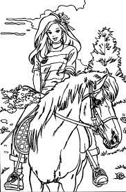 Coloring books can be good tools to explain surgery to your child. Princess Barbie Riding Horse Coloring Pages Barbie Horse Coloring Pages Coloring Pages For Kids And Adults