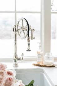 vintage faucet on pantry farmhouse sink