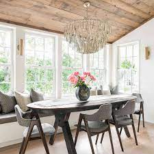 Although it's simple, the arrangement and the material complete each other. Best Dining Room Design Trends For 2021