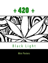 Satisfy your coloring craving with this original adult coloring page. 420 Black Light Mini Posters Adult Coloring Pothead 9781543012811 Amazon Com Books