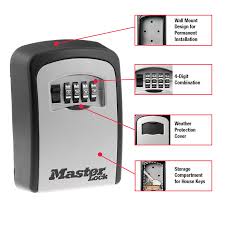 Combination Wall Lock Box