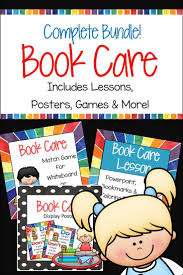 Book Care Lesson Display Posters And Game Book Care Book Care Lessons Lesson