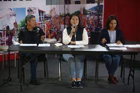 En una conferencia de prensa, keiko le dio su respuesta al fiscal domingo pérez, quien es miembro del equipo especial del caso lava jato; Conferencia De Prensa De La Candidata De Fuerza Popular Keiko Fujimori Galeria Fotografica Agencia Peruana De Noticias Andina