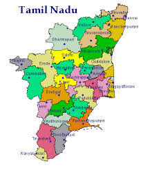 Tamilnadu Map India Map Political Map States Of India