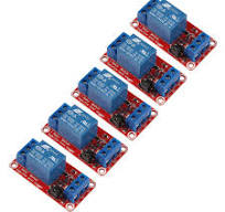 Amazon.com: Aoicrie 5Pcs DC 12V 1 Channel Relay Module Board ...