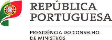 Nota à navegação com o presidente da assembleia da república; Logo Conselho Ministros Cidadania Em Portugal