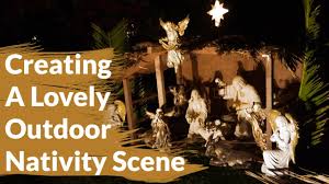 Maybe you would like to learn more about one of these? How To Create A Lovely Outdoor Nativity Scene Joy Us Garden Youtube