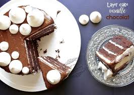 Layer Cake Vanille Chocolat Facile Gateau Chocolat En Poudre Recette Gateau Anniversaire Chocolat Gateau Anniversaire Chocolat
