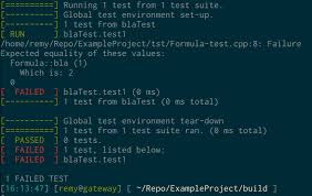 C Project Setup With Cmake Unit Tests Google Test Raymii Org
