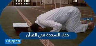 دعاء السجدة في القرآن الكريم موقع محتويات