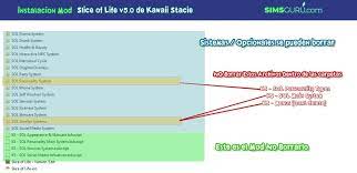 In the folder of the mod, just delete the skincare folder ! La Vida De Tu Sim Cambiara Con Slice Of Life V5 0 Simsguru
