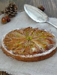 Tarte Aux Poires Et Creme De Noisettes Sur Une Base De Sable Breton On Dine Chez Nanou Tarte Aux Poires Recettes De Cuisine Recette