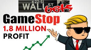 So how does wallstreetbets fit in? Wallstreetbets 1 8 Million Dollar Profit Gamestop Call Option Gains Youtube