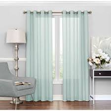 Eclipse Liberty Light Filtering Sheer Curtain Walmart Com In 2020 Panel Curtains Curtains Sheer Curtain