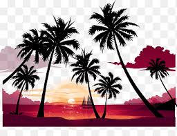 Affordable and search from millions of royalty free images, photos and vectors. Display Resolution Summer Beach Sunset Poster Background Material Coconut Trees Near Beach Painting Palm Tree Mobile Phone Png Pngegg