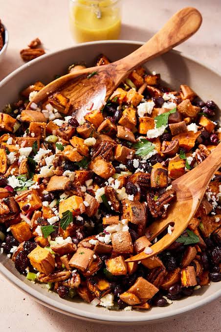 Roasted Sweet Potato Salad