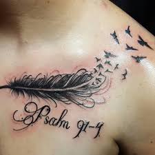 Collarbone Tatto Collar Bone Tattoo Feather Tattoos Tattoo Designs And Meanings
