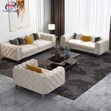 Button tufted chesterfield living room luxury sofas modern leather chesterfield sofa set designs. China Factory L Shaped White Velvet Sleep Corner Chesterfield Sofa Set For Living Room Modern China Antique Furniture Leather Sofa