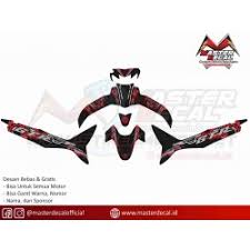 Stiker, striping, decal, cutting sticker motor honda. Stiker Striping Decal Cutting Sticker Motor Yamaha New Vega R