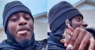 Took The Clothes Off Him”: Panthers Rookie WR Xavier Legette Has Social  Media Grossed Out After Catching & Skinning A Squirrel That He Plans To Eat  (VIDEO)