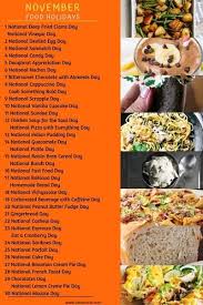 The Ultimate Guide To Food Holidays In 2020 Holiday Recipes Holiday Calendar Weird Holidays