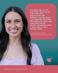 Meet Madison Thornton, co-author of "The Dysautonomia Workbook." 🙌 Madison  Thornton, OTD, OTR/L, is an occupational therapist with a doctorate from  Belmont University's Occupational Therapy program. She currently works in  outpatient pediatrics