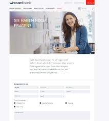 Operates as the data processing intermediary between web shops and online customer bank accounts. Wirecard Bank Kreditkarte Erfahrungen Im Test 2021 Note 3 7