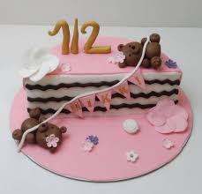 You only need to click on the picture you like. Pink Half Birthday Cake Eggless Aubree Haute Chocolaterie